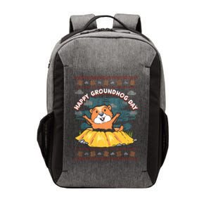 Happy Groundhog Day Teen Vector Backpack