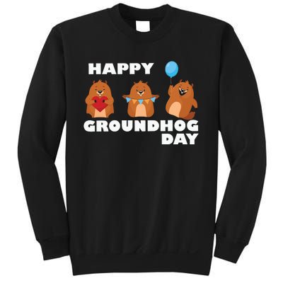 Happy Groundhog Day Sweatshirt