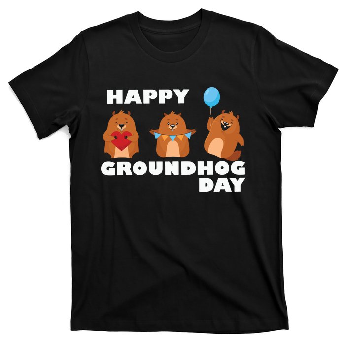 Happy Groundhog Day T-Shirt