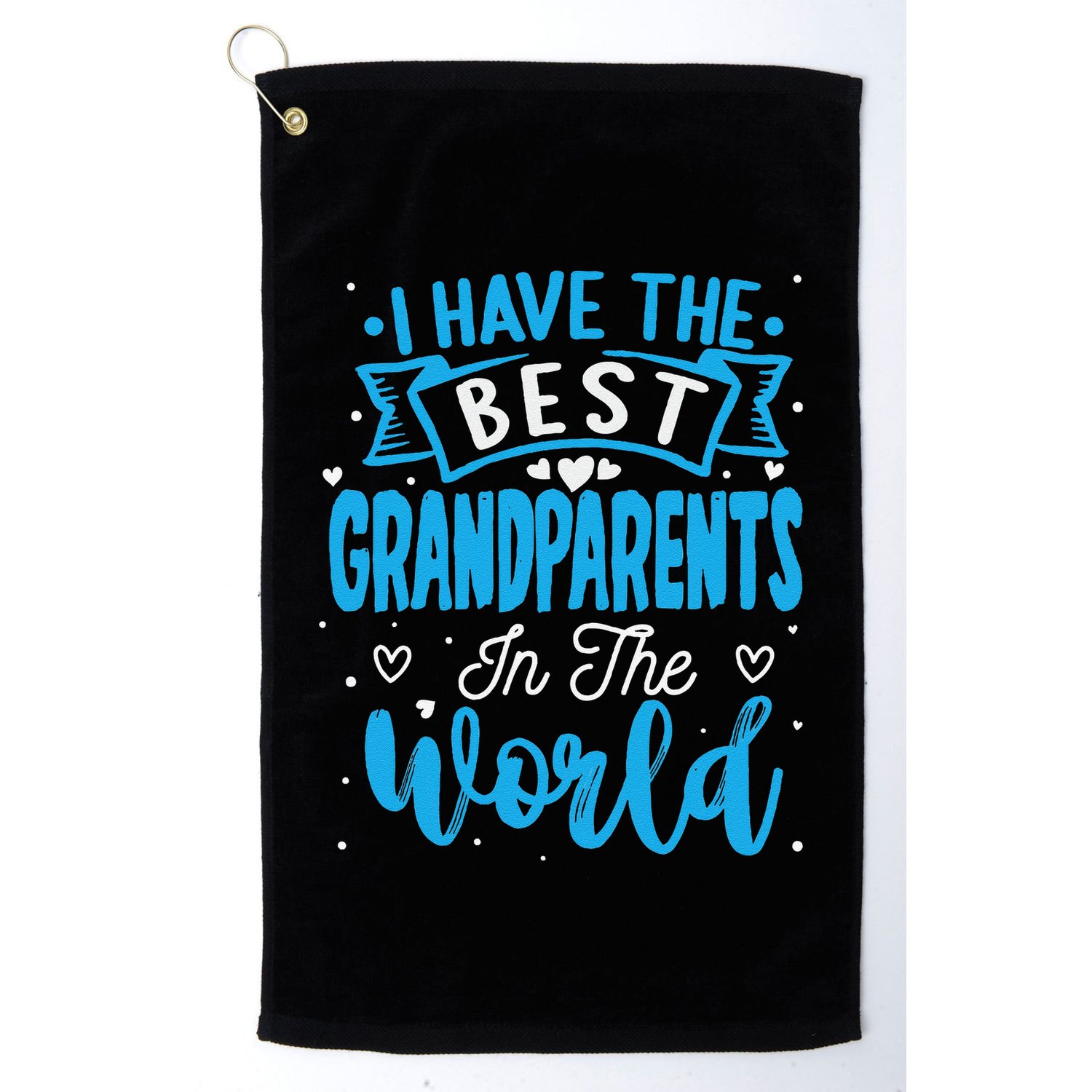 Happy Grandparents Day Funny Grandparents Day Gift Golf Towel