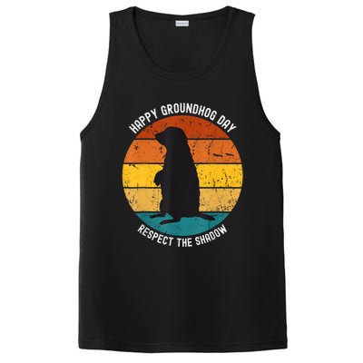 Happy Groundhog Day Lovers Costume PosiCharge Competitor Tank