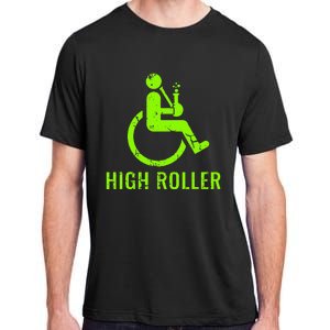 Handicap Gift Disabled Ampu Humor Wheelchair Adult ChromaSoft Performance T-Shirt