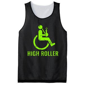 Handicap Gift Disabled Ampu Humor Wheelchair Mesh Reversible Basketball Jersey Tank