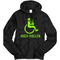 Handicap Gift Disabled Ampu Humor Wheelchair Tie Dye Hoodie