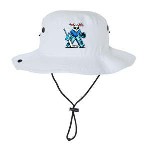 Hockey Goalie Easter Bunny Eggs Legacy Cool Fit Booney Bucket Hat