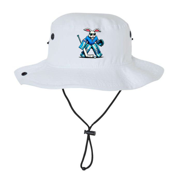 Hockey Goalie Easter Bunny Eggs Legacy Cool Fit Booney Bucket Hat