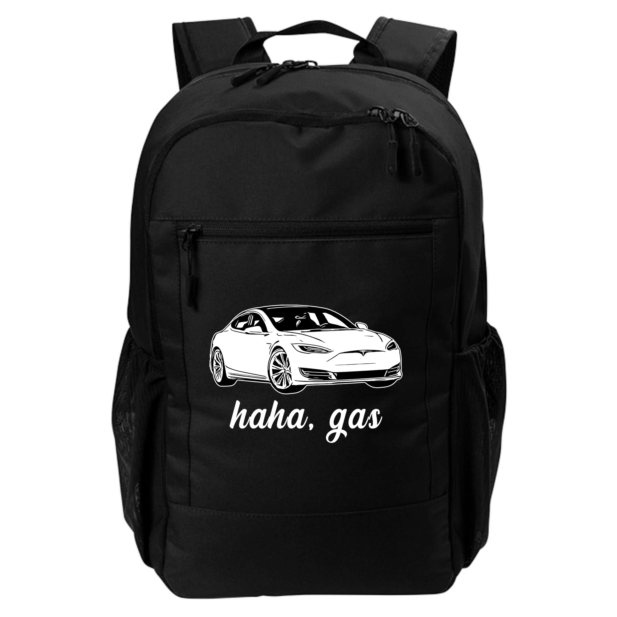 Haha Gas Electric Car Backpack