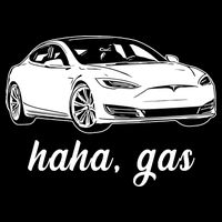 Haha Gas Electric Car Drawstring Bag