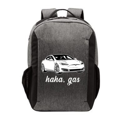 Haha Gas Electric Car Vector Backpack