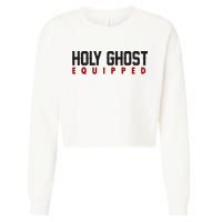 Holy Ghost Equipped Cropped Pullover Crew
