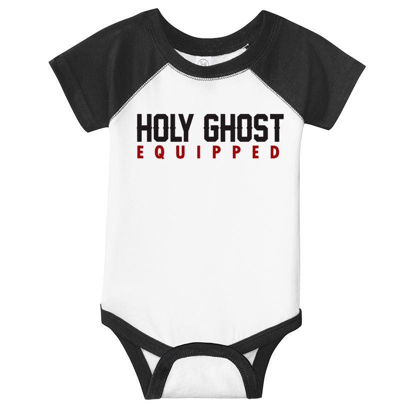 Holy Ghost Equipped Infant Baby Jersey Bodysuit