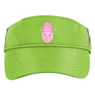 Hindu Ganesh Elephant Yoga Gift Adult Drive Performance Visor