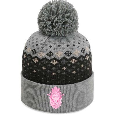 Hindu Ganesh Elephant Yoga Gift The Baniff Cuffed Pom Beanie