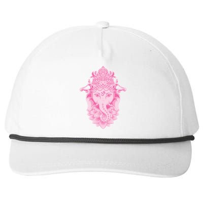 Hindu Ganesh Elephant Yoga Gift Snapback Five-Panel Rope Hat