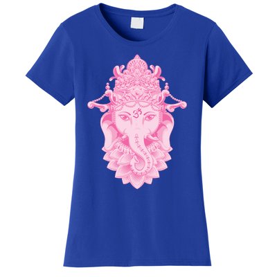 Hindu Ganesh Elephant Yoga Gift Women's T-Shirt