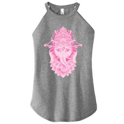 Hindu Ganesh Elephant Yoga Gift Women’s Perfect Tri Rocker Tank