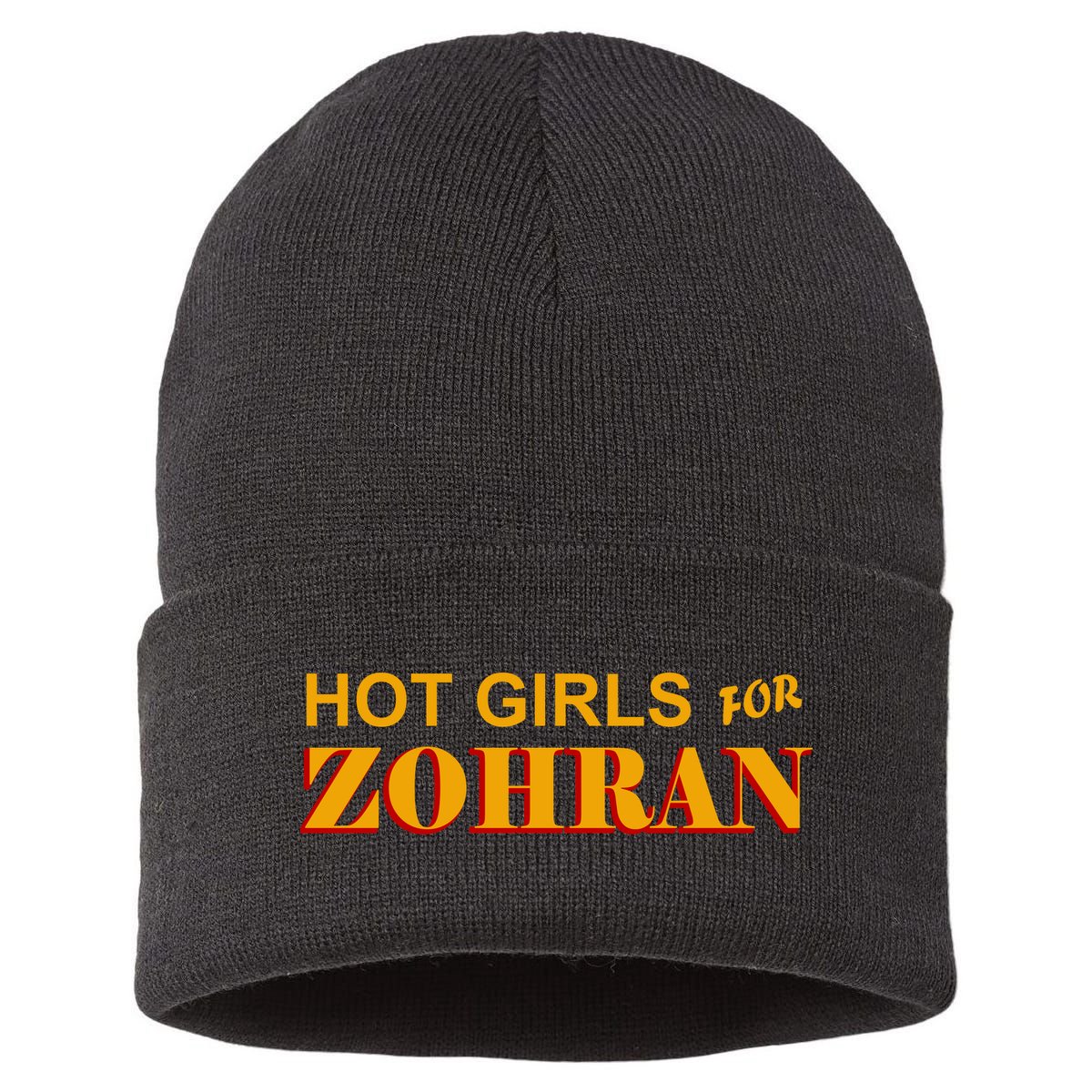 Hot Girls For Zohran Sustainable Knit Beanie