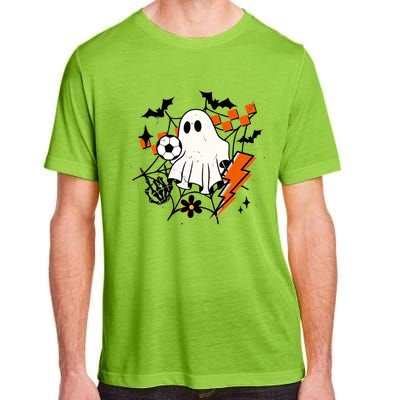 Halloween Ghost Football Football Coach Halloween Funny Gift Adult ChromaSoft Performance T-Shirt