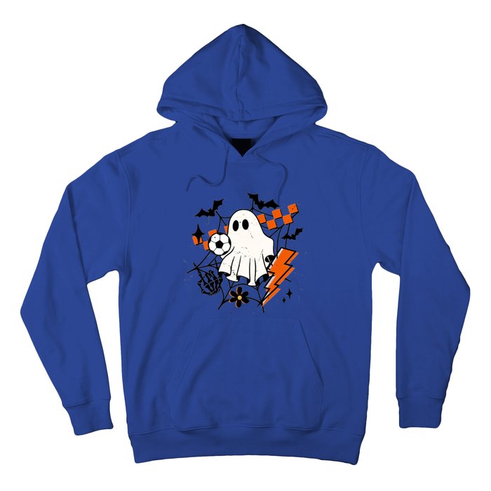 Halloween Ghost Football Football Coach Halloween Funny Gift Hoodie