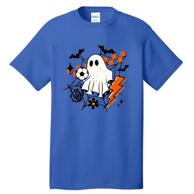 Halloween Ghost Football Football Coach Halloween Funny Gift Tall T-Shirt