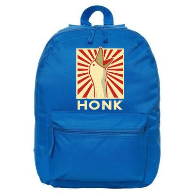Honk goose  Funny Duck chicken meme Idea  16 in Basic Backpack