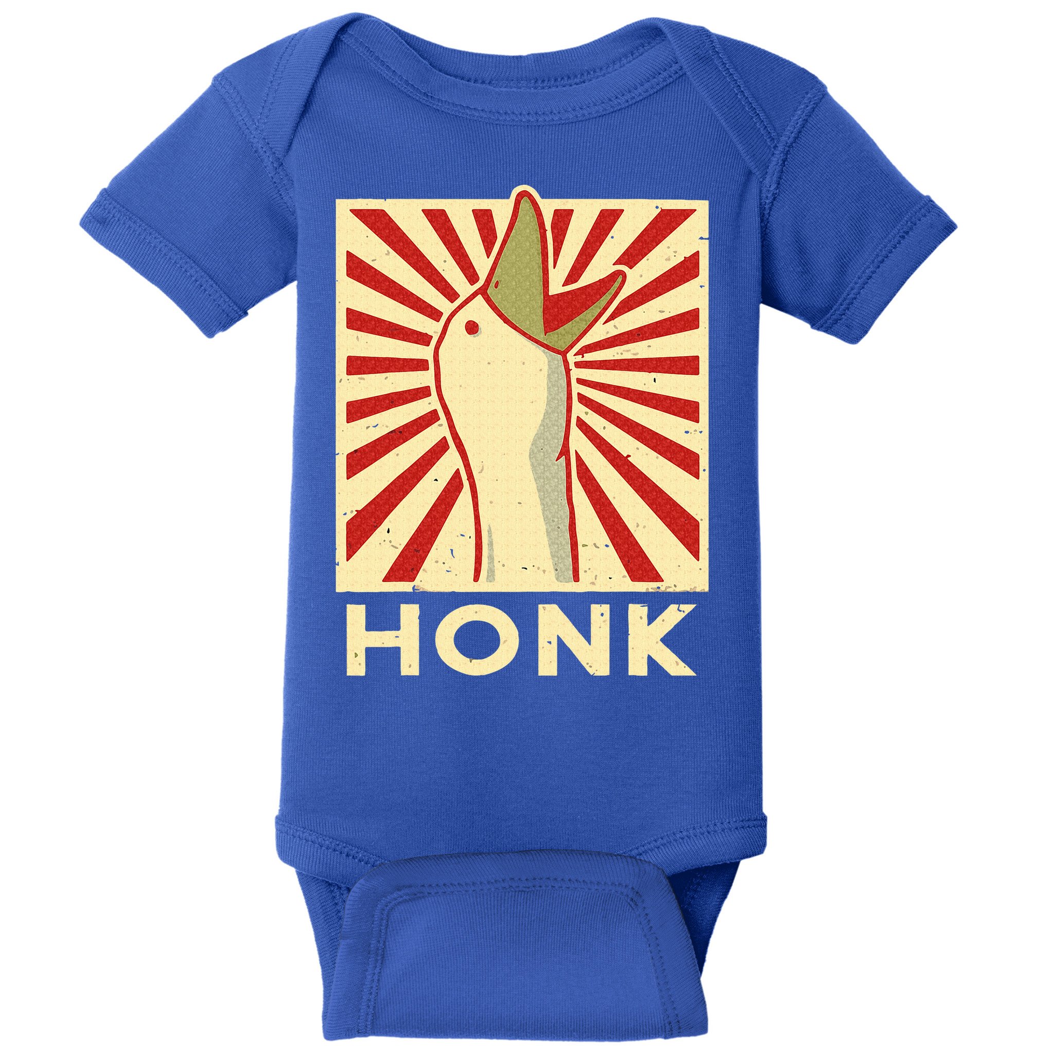 Honk goose  Funny Duck chicken meme Idea  Baby Bodysuit