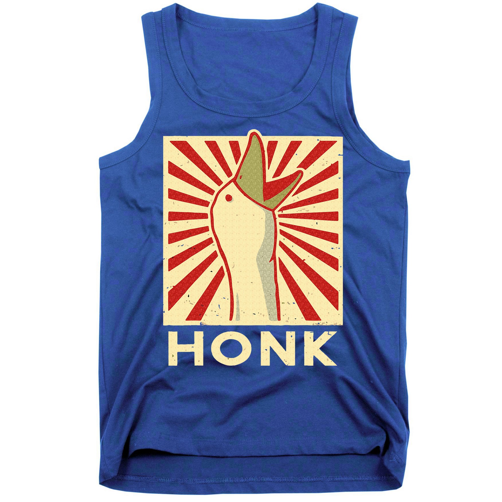 Honk goose  Funny Duck chicken meme Idea  Tank Top