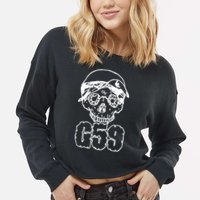 Halloween G59 Cropped Pullover Crew