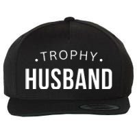 Husband Gift For Him Funny Husband Wool Snapback Cap