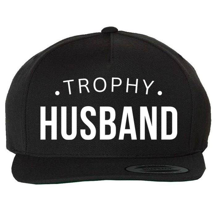 Husband Gift For Him Funny Husband Wool Snapback Cap