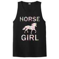 Horse Girl Floral PosiCharge Competitor Tank