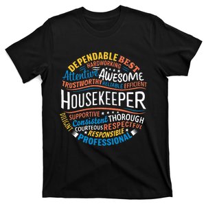 Housekeeper Gifts Funny Housekeeping Week Appreciation T-Shirt