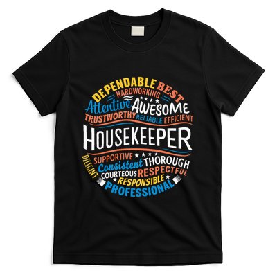 Housekeeper Gifts Funny Housekeeping Week Appreciation T-Shirt