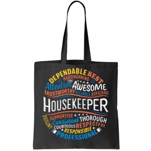 Housekeeper Gifts Funny Housekeeping Week Appreciation Tote Bag