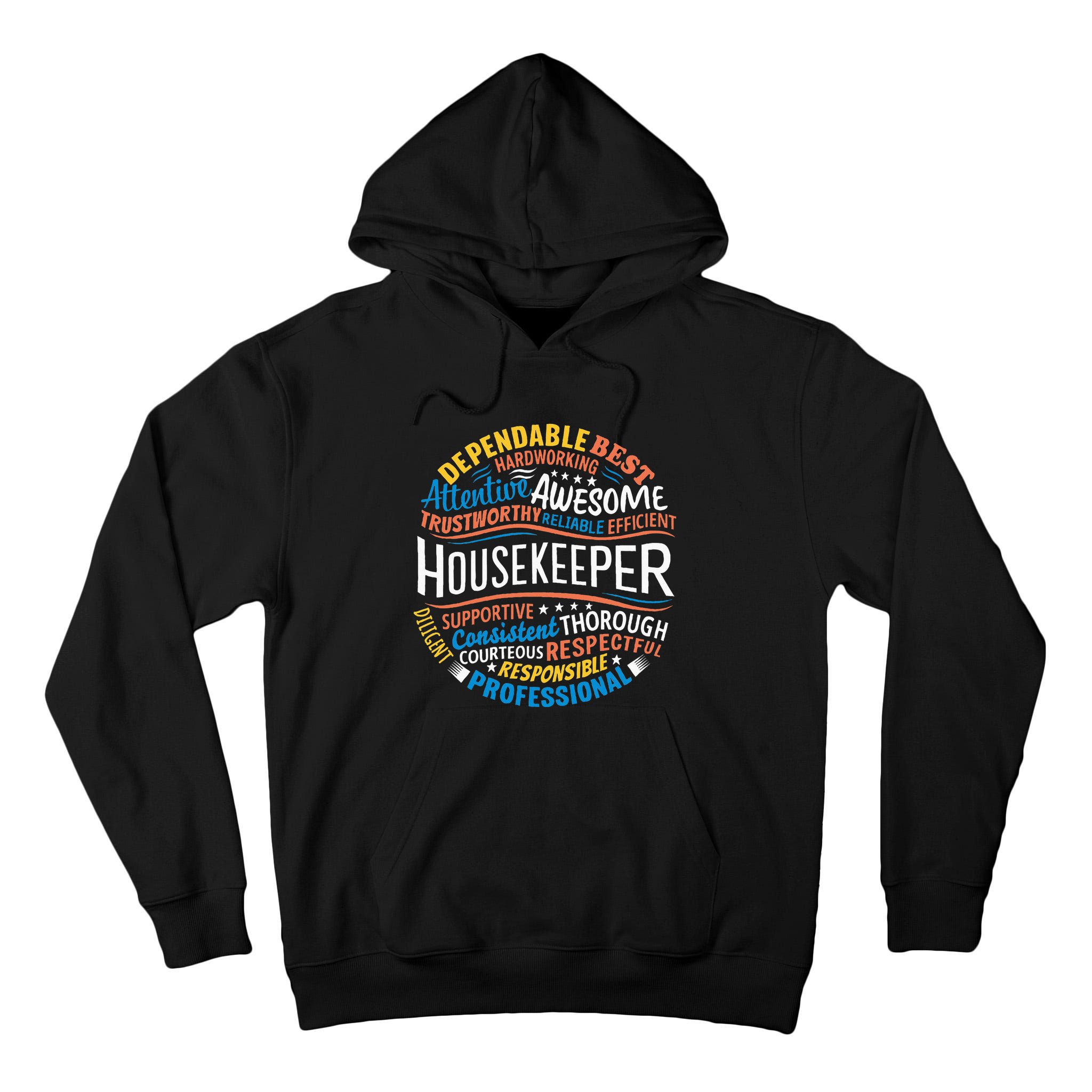 Housekeeper Gifts Funny Housekeeping Week Appreciation Tall Hoodie