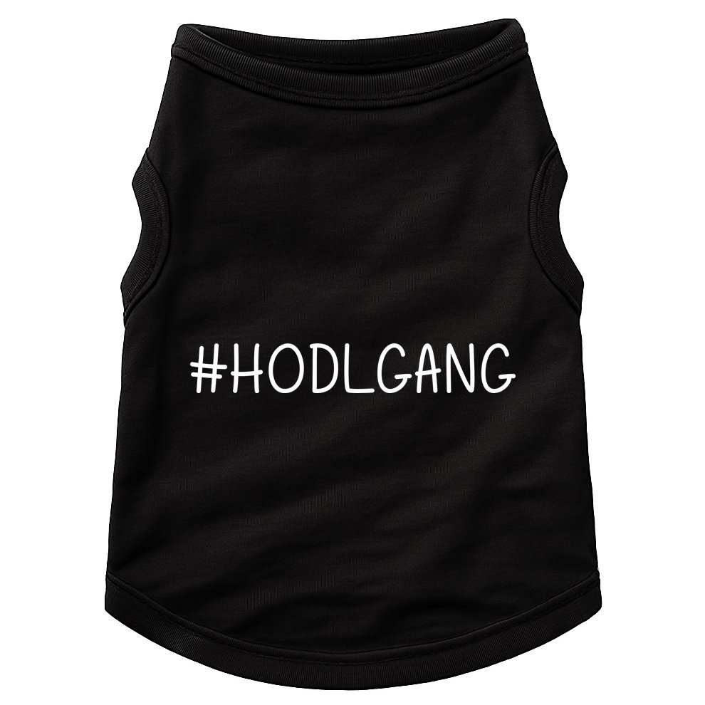 Hodl Gang Funny Crypto Gift Doggie Tank