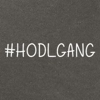 Hodl Gang Funny Crypto Gift Cotton Canvas Backpack