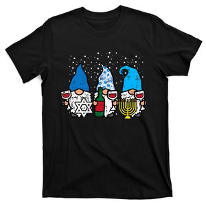 Hanukkah Gnomes Funny Chanukah Jewish Festival Mom  T-Shirt