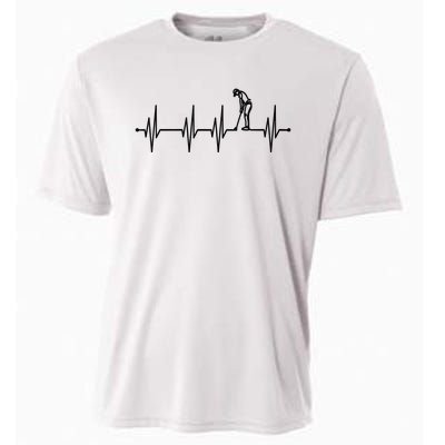 Heartfrequency Golfsport for Golfers Cooling Performance Crew T-Shirt