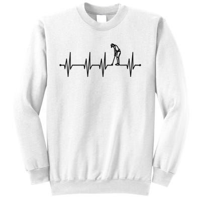 Heartfrequency Golfsport for Golfers Sweatshirt