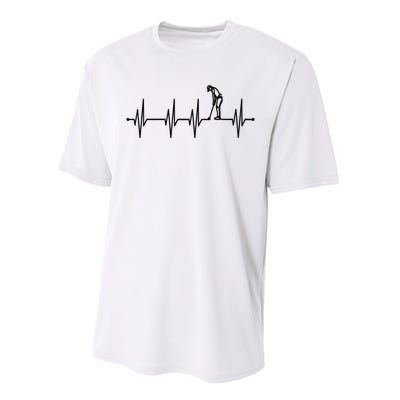 Heartfrequency Golfsport for Golfers Performance Sprint T-Shirt