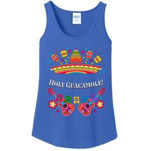 Holy Guacamole Funny Guac Humor Avocado Cinco De Mayo Gift Ladies Essential Tank