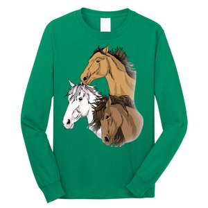 Horse Gifts For G 10 12 Horse Women Love Riding Long Sleeve Shirt