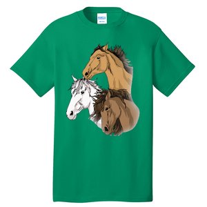 Horse Gifts For G 10 12 Horse Women Love Riding Tall T-Shirt