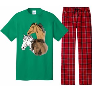 Horse Gifts For G 10 12 Horse Women Love Riding Pajama Set