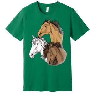 Horse Gifts For G 10 12 Horse Women Love Riding Premium T-Shirt