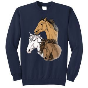 Horse Gifts For G 10 12 Horse Women Love Riding Tall Sweatshirt