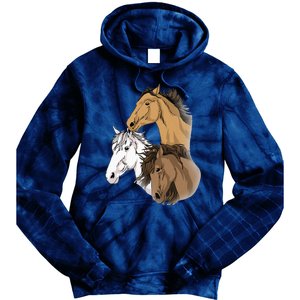 Horse Gifts For G 10 12 Horse Women Love Riding Tie Dye Hoodie