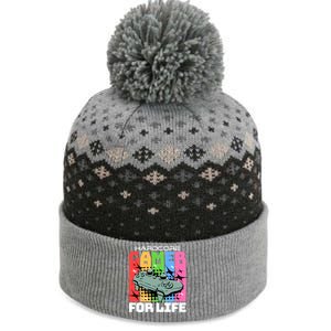 Hardcode Gamer For Life Funny Gaming Cool Gift The Baniff Cuffed Pom Beanie