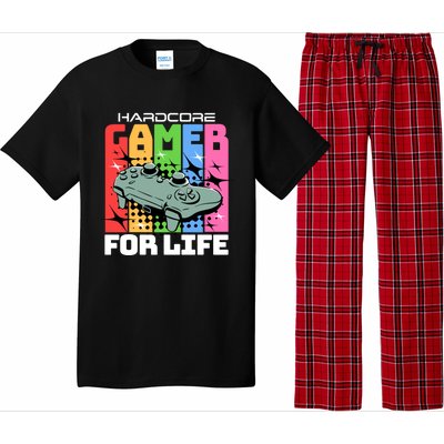 Hardcode Gamer For Life Funny Gaming Cool Gift Pajama Set